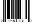 Barcode Image for UPC code 047495117813