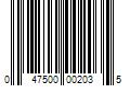 Barcode Image for UPC code 047500002035