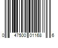 Barcode Image for UPC code 047500011686