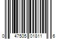 Barcode Image for UPC code 047505018116