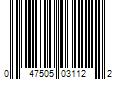 Barcode Image for UPC code 047505031122