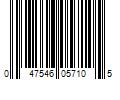 Barcode Image for UPC code 047546057105