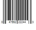 Barcode Image for UPC code 047552222443