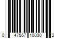 Barcode Image for UPC code 047557100302