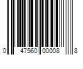 Barcode Image for UPC code 047560000088