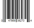 Barcode Image for UPC code 047569062704