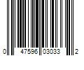 Barcode Image for UPC code 047596030332