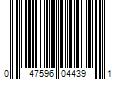 Barcode Image for UPC code 047596044391