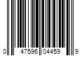 Barcode Image for UPC code 047596044599