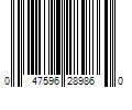 Barcode Image for UPC code 047596289860