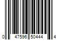 Barcode Image for UPC code 047596504444