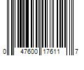 Barcode Image for UPC code 047600176117