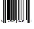 Barcode Image for UPC code 047600344431