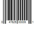 Barcode Image for UPC code 047625000091