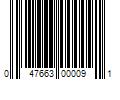 Barcode Image for UPC code 047663000091