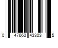 Barcode Image for UPC code 047663433035