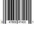 Barcode Image for UPC code 047669474001