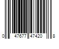 Barcode Image for UPC code 047677474208