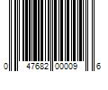 Barcode Image for UPC code 047682000096