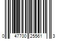 Barcode Image for UPC code 047700255613