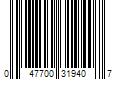 Barcode Image for UPC code 047700319407