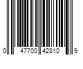 Barcode Image for UPC code 047700428109