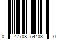 Barcode Image for UPC code 047708544030