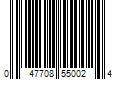 Barcode Image for UPC code 047708550024