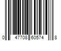 Barcode Image for UPC code 047708605748