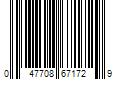 Barcode Image for UPC code 047708671729