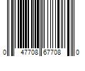 Barcode Image for UPC code 047708677080