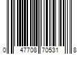 Barcode Image for UPC code 047708705318