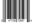 Barcode Image for UPC code 047708705974