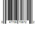 Barcode Image for UPC code 047708708722