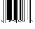 Barcode Image for UPC code 047708745833