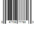 Barcode Image for UPC code 047708777803