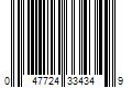 Barcode Image for UPC code 047724334349