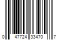 Barcode Image for UPC code 047724334707