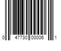 Barcode Image for UPC code 047730000061