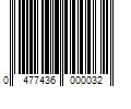 Barcode Image for UPC code 0477436000032