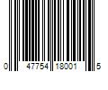 Barcode Image for UPC code 047754180015