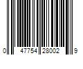 Barcode Image for UPC code 047754280029