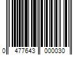 Barcode Image for UPC code 0477643000030