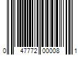 Barcode Image for UPC code 047772000081