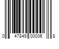 Barcode Image for UPC code 047849000068