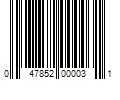 Barcode Image for UPC code 047852000031