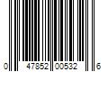 Barcode Image for UPC code 047852005326