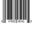 Barcode Image for UPC code 047852050425