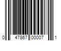 Barcode Image for UPC code 047867000071