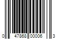 Barcode Image for UPC code 047868000063